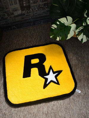 Χειροποίητο χαλί Custom Rockstar καινούργιο με λογότυπο