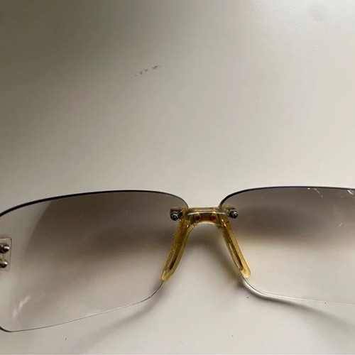 Roberto Cavalli women's vintage sunglasses used, gray and beige