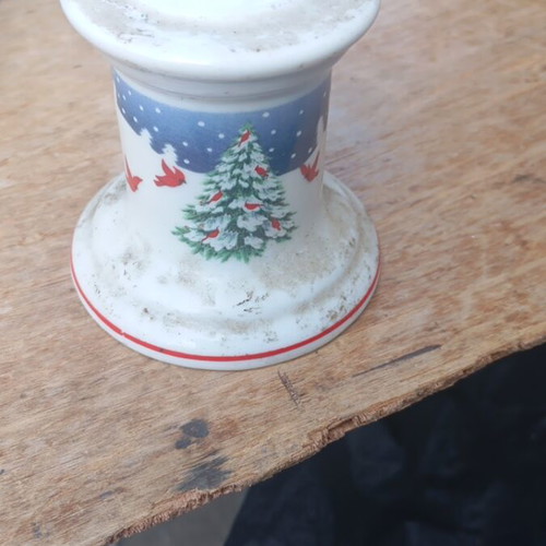 Japanese candle holder used