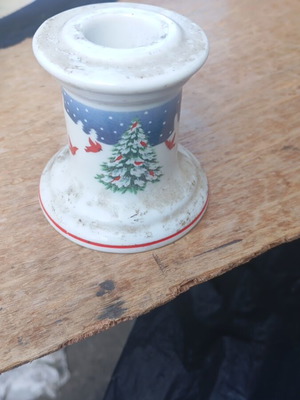 Japanese candle holder used