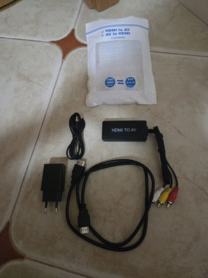 HDMI to AV Convertor чисто нов
