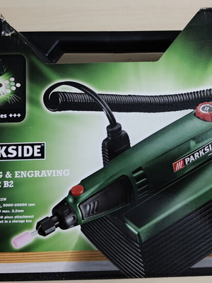 Parkside Modelling And Engraving Set PMGS 12 B2 new, complete with accessories