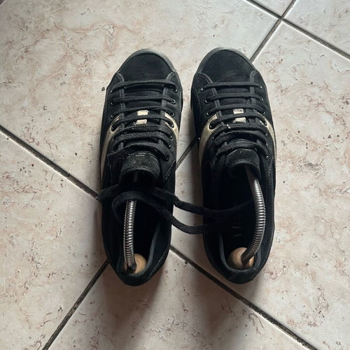 Armani Jeans leather sports shoes new, size 41, black