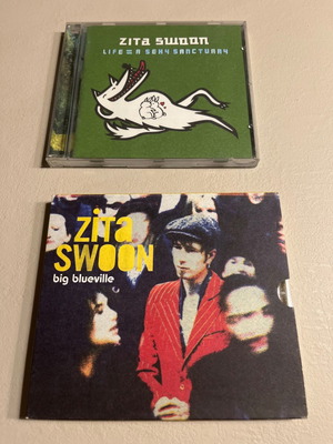 Zita Swoon 2 CD μεταχειρισμένα, Life=A Sexy Sanctuary και Big Blueville