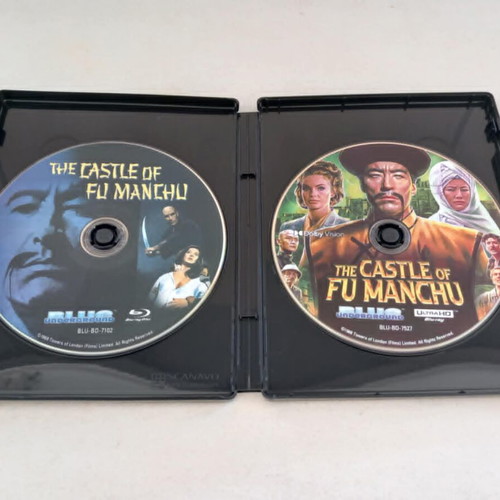 The Castle of Fu Manchu 4K Ultra HD Blu-Ray used, adventure