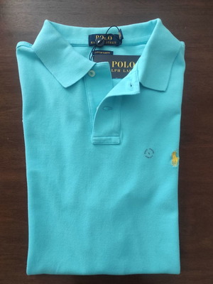 Ralph Lauren Мъжка Поло Риза Нова, Размер L, Тюркоаз