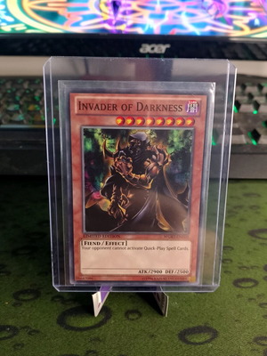 Invader Of Darkness Yu-Gi-Oh! card like new
