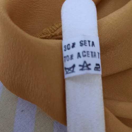 Women's shirt used, size L, gold, made in Italy