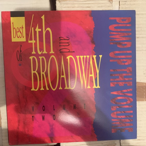 Pump Up The Volume Best Of 4th And Broadway Vol. 2 vinyl used, hip-hop