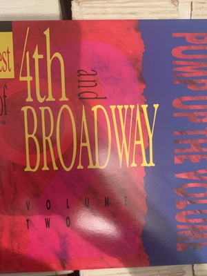 Pump Up The Volume Best Of 4th And Broadway Vol. 2 vinyl used, hip-hop