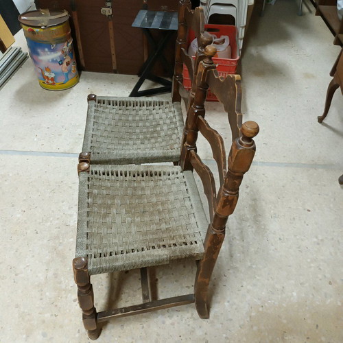 Kitchen chairs used, set of 2 pieces