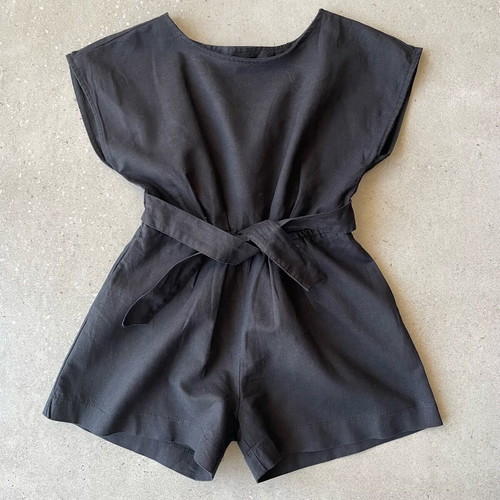 Zara short jumpsuit new for girl 6-7 years black