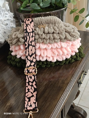 Handmade bag new, lined with strap