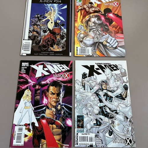 Uncanny X-Men lot of used issues #514, 515, 517-520, 522-525 & Annual #3