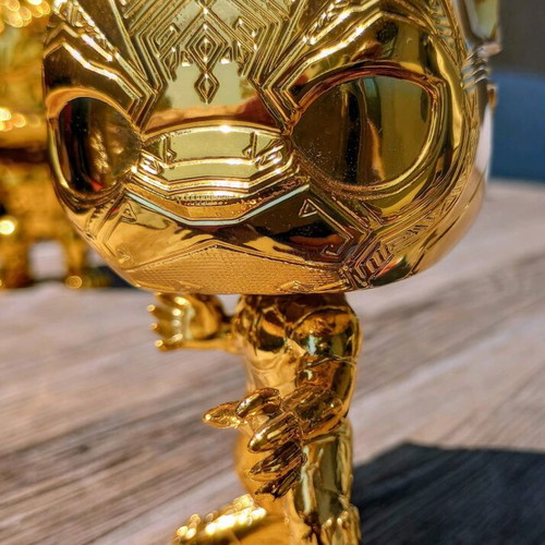 Funko Marvel gold edition used, set of 6