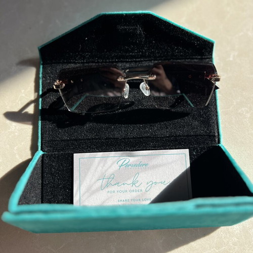 Pervedere sunglasses new, beige and brown