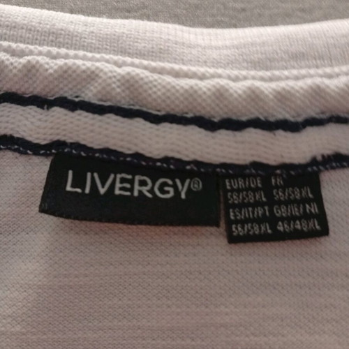 Livergy men's shirt white XL like new
