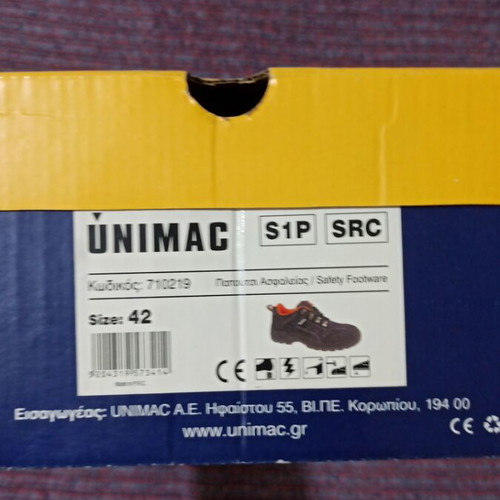 Unimac S1P SRC Safety Shoes New Size 42