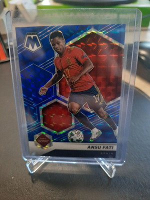 Panini Mosaic Fifa World Cup 2021-22 Ansu Fati Spain Blue 73/99 like new