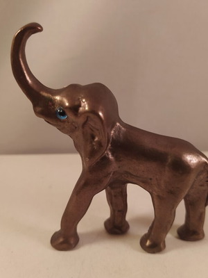 Bronze elephant miniature, vintage