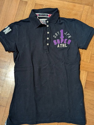 Superdry Polo Μπλε Μπλούζα (unisex, Small)