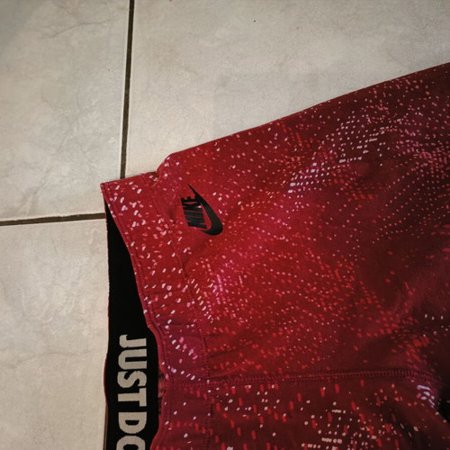 Nike leggings like new, white and red, size M