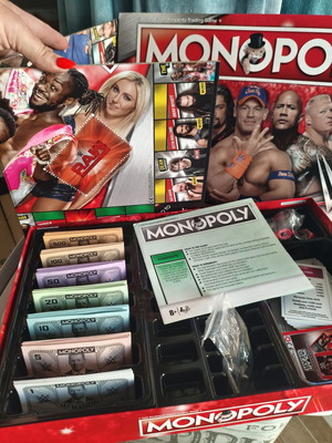 Monopoly WWE board game new