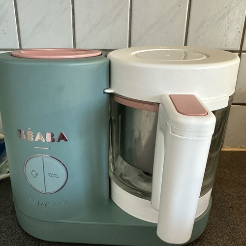 Babycook Neo 4in1 Eukalyptus steam cooker and blender like new 1.25lt Beaba