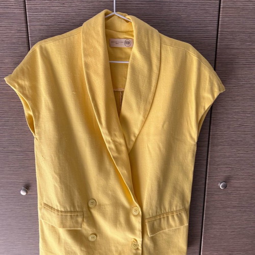 BSB women's cotton suit like new, yellow