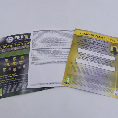 FIFA 15 PlayStation 4 game used (2015)