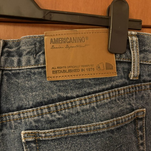 Americanino jeans like new, blue, waist 85 cm