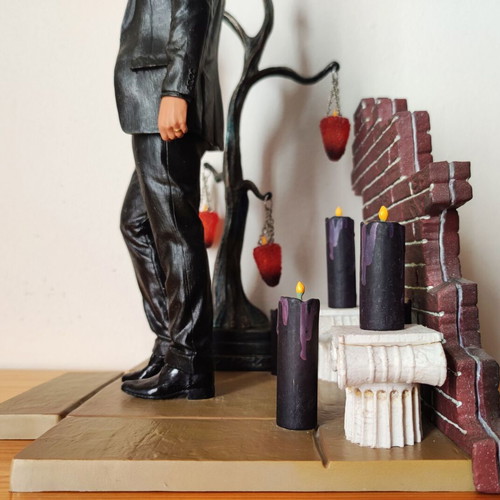 John Wick Chapter 2 collectible statue action figure like new