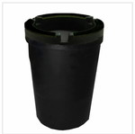 Black beach/car ashtray new