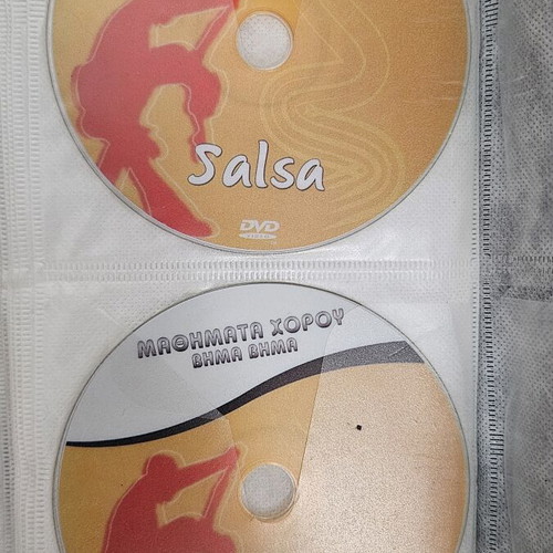 CD with dance lessons used, Zumba included with case
