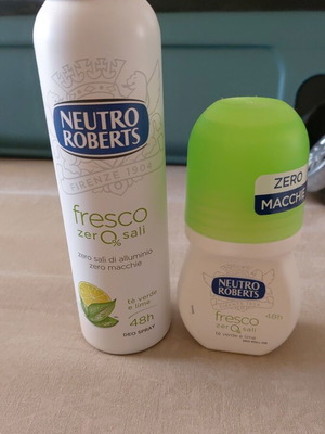 Neutro Roberts deodorants like new with lime scent