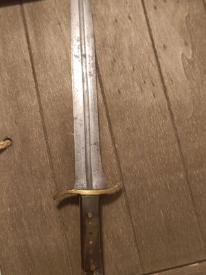 Παλιό μαχαίρι μεταχειρισμένο, μη ακονισμένο
