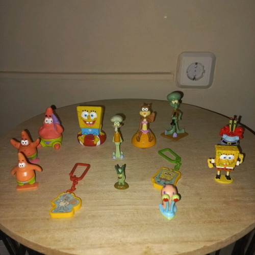 SpongeBob SquarePants figures used