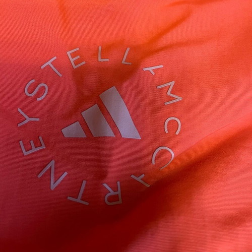 Stella McCartney women's windbreaker large new orange