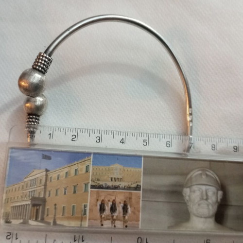 Lalaounis A21 925 Silver Bracelet like new, 21.1g
