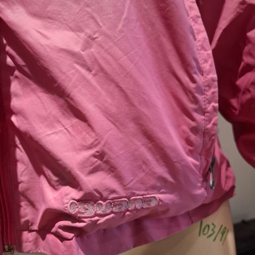 Iguana windbreaker jacket used, pink, size M