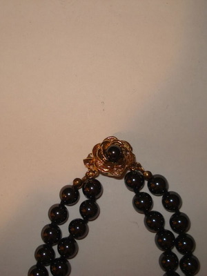 Hematite necklace used