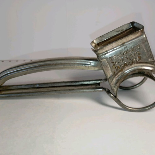 Mouli France vintage cheese grater used without handle