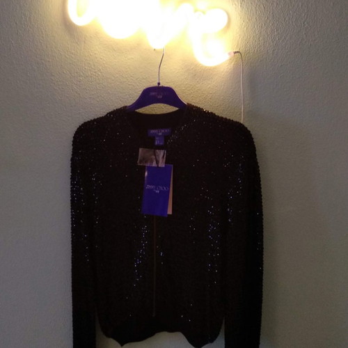 Jimmy Choo for H&M bomber jacket new, black, size S