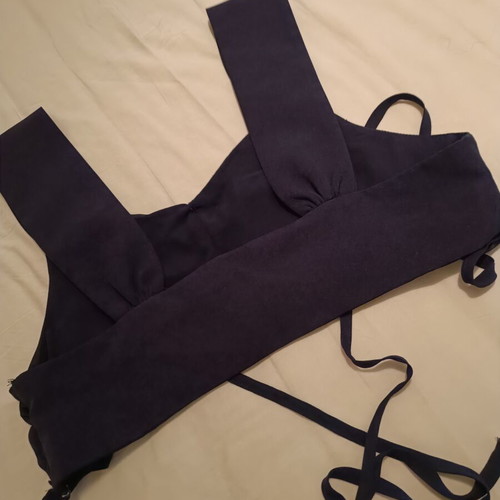 Zara top like new, black, size L