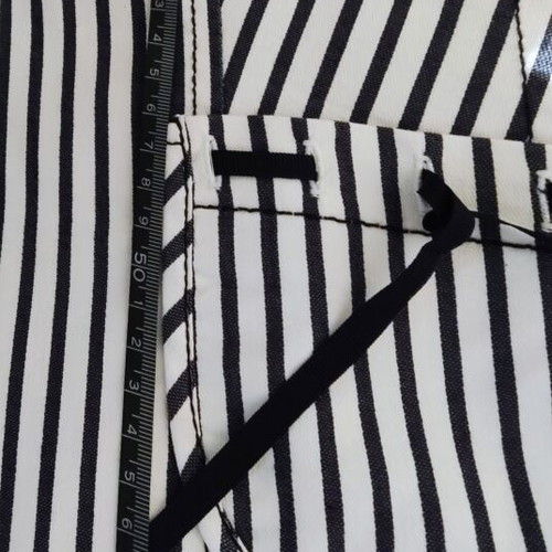 Italian summer jacket like new, size L, white and blue