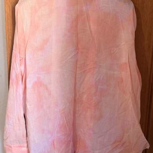 Bershka 100% cotton pink shirt, size S