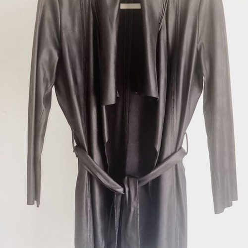 Jus d' Orange Paris women's black suede jacket used