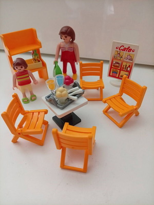 Playmobil cafe set like new