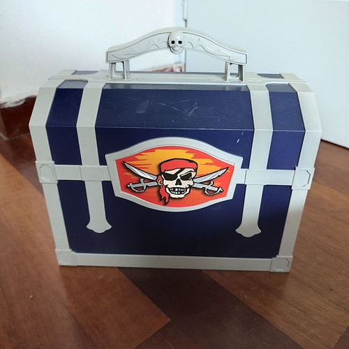 Playmobil pirate island suitcase like new