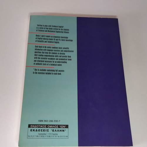 Getting to Grips with Technical English Book II used